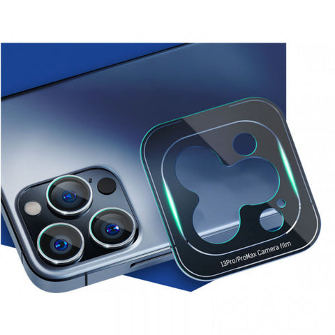 Viedtālruņa kameras aizsargstikls Apple iPhone 12 Pro Max Lens Pro - Sudraba