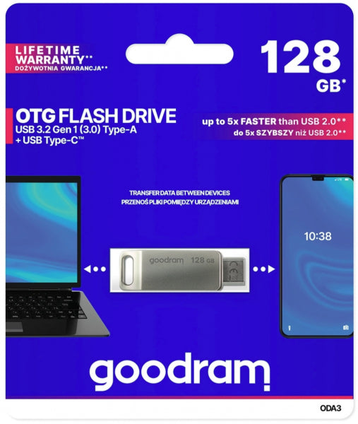 Flash Drive 128GB USB 3.2 / USB C