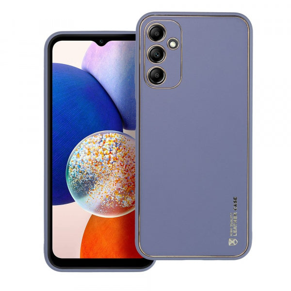 Viedtālruņa aizmugurējais vāciņš Samsung Galaxy A14 Leather - Dažādās krāsās