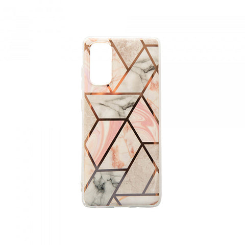 Case Samsung Galaxy S20 Geometric Marmur - Multicolor