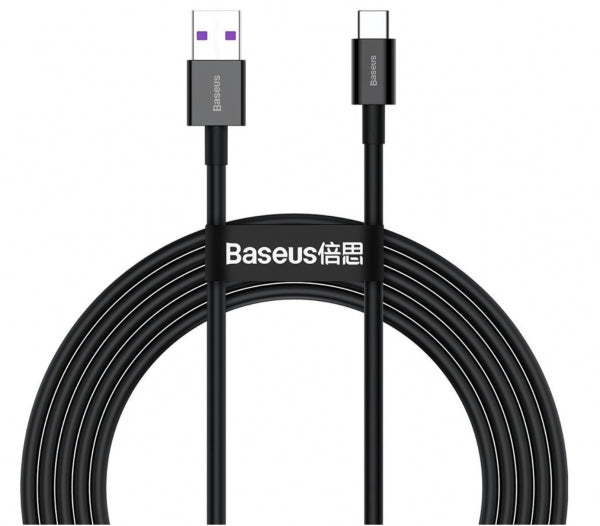 Kabelis Baseus USB-C USB-A 66W 2m