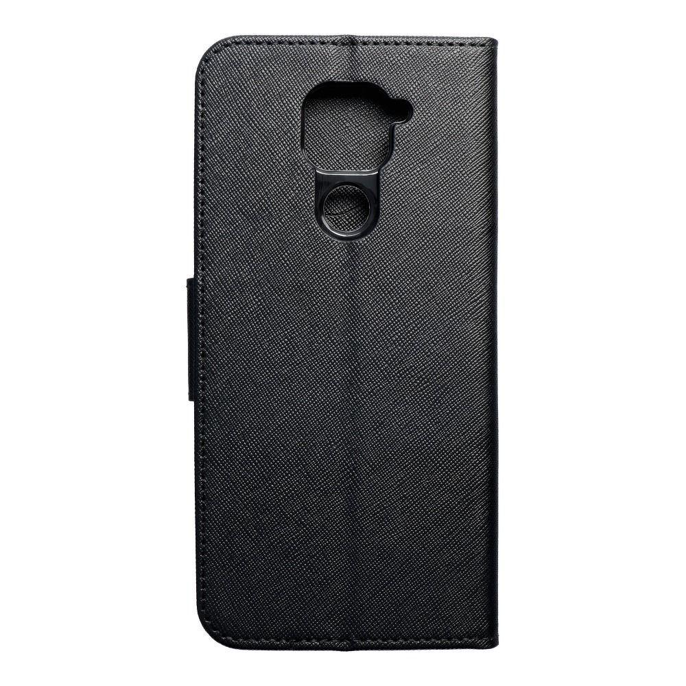 Viedtālruņa atveramais maciņš Xiaomi Redmi Note 9 Fancy Book case - Melna