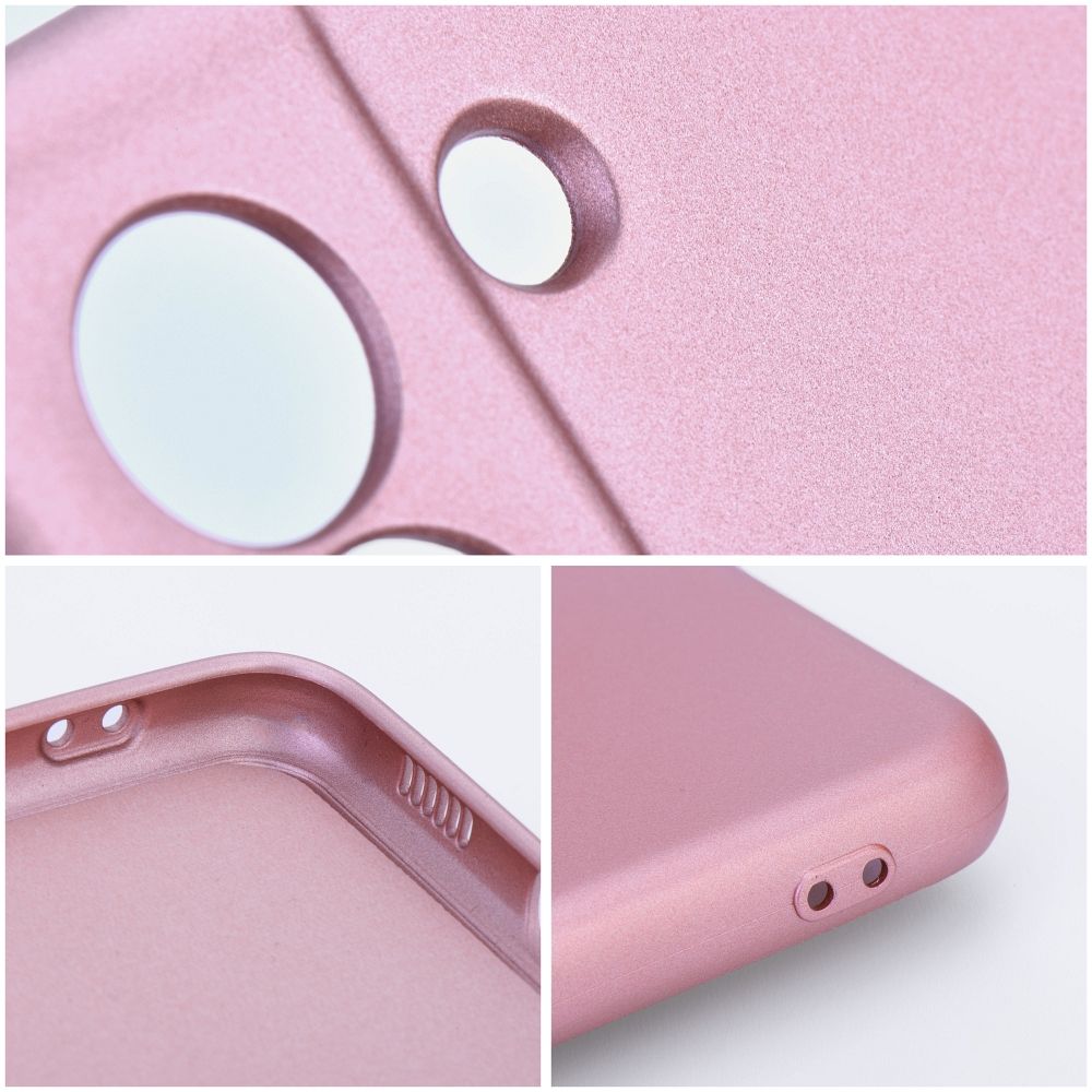 Viedtālruņa aizmugurējais vāciņš Apple iPhone 16 Pro METALLIC - Rozā