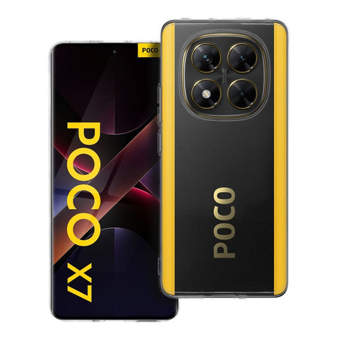 Poco X7 Silikon 2MM - Caurspīdīga