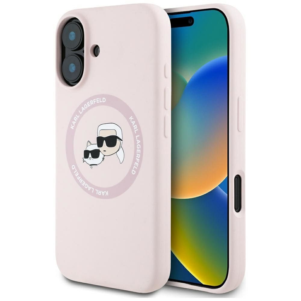 Viedtālruņa aizmugurējais vāciņš Apple iPhone 16 Double Heads Mag - Dažādās krāsās