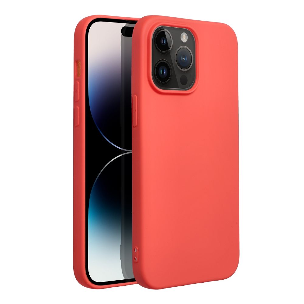 Viedtālruņa aizmugurējais vāciņš Apple iPhone 14 Pro Max Silicone case - Rozā
