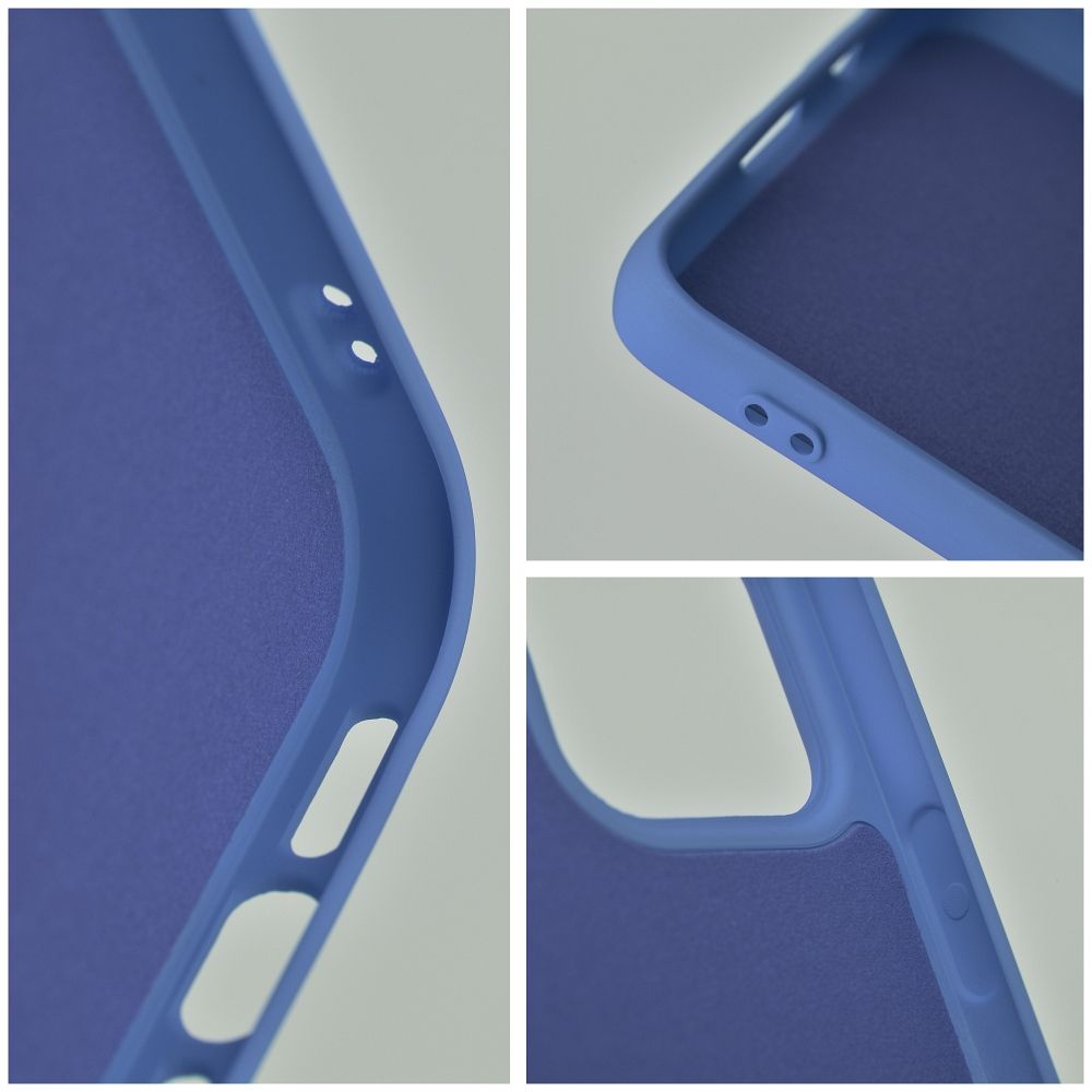 Viedtālruņa aizmugurējais vāciņš Apple iPhone 16 Pro Max Silicone case - Zila