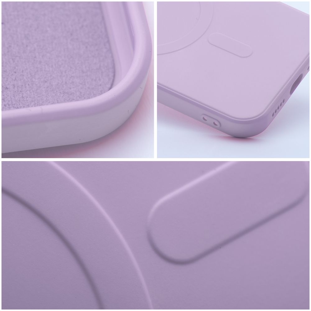 Viedtālruņa aizmugurējais vāciņš Apple iPhone 13 Mini Silicone Mag - Rozā