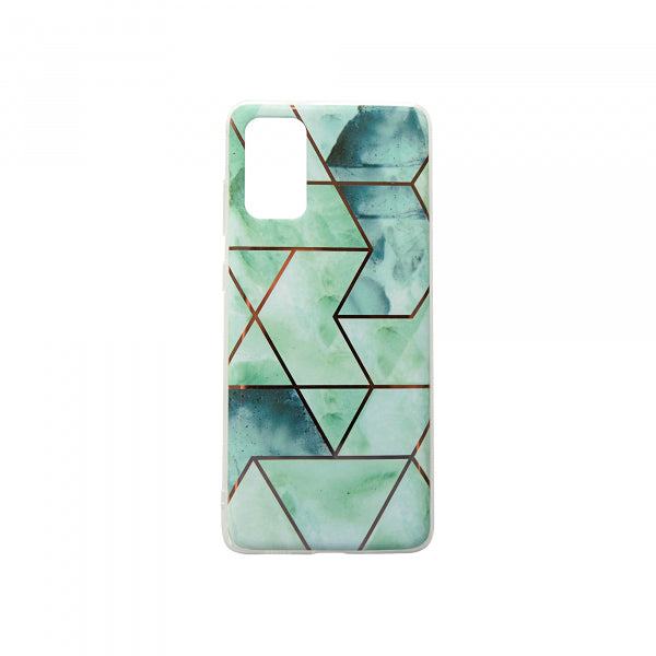 Viedtālruņa aizmugurējais vāciņš Samsung Galaxy S20 Plus Geometric Marmur - Dažādās krāsās
