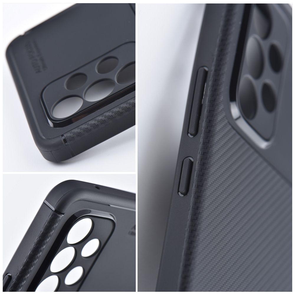 Viedtālruņa aizmugurējais vāciņš Samsung Galaxy S24 Plus Carbon Premium - Melna