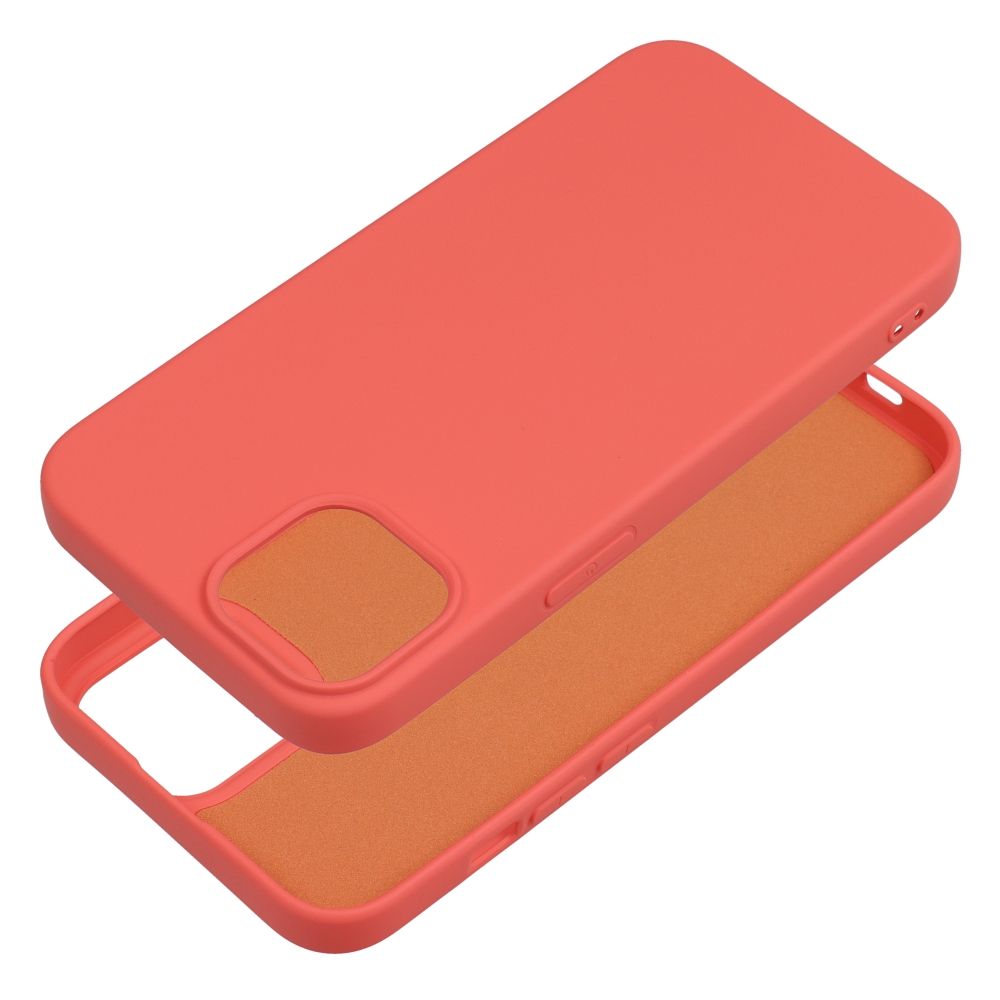 Viedtālruņa aizmugurējais vāciņš Apple iPhone 14 Silicone Lite case - Persiks