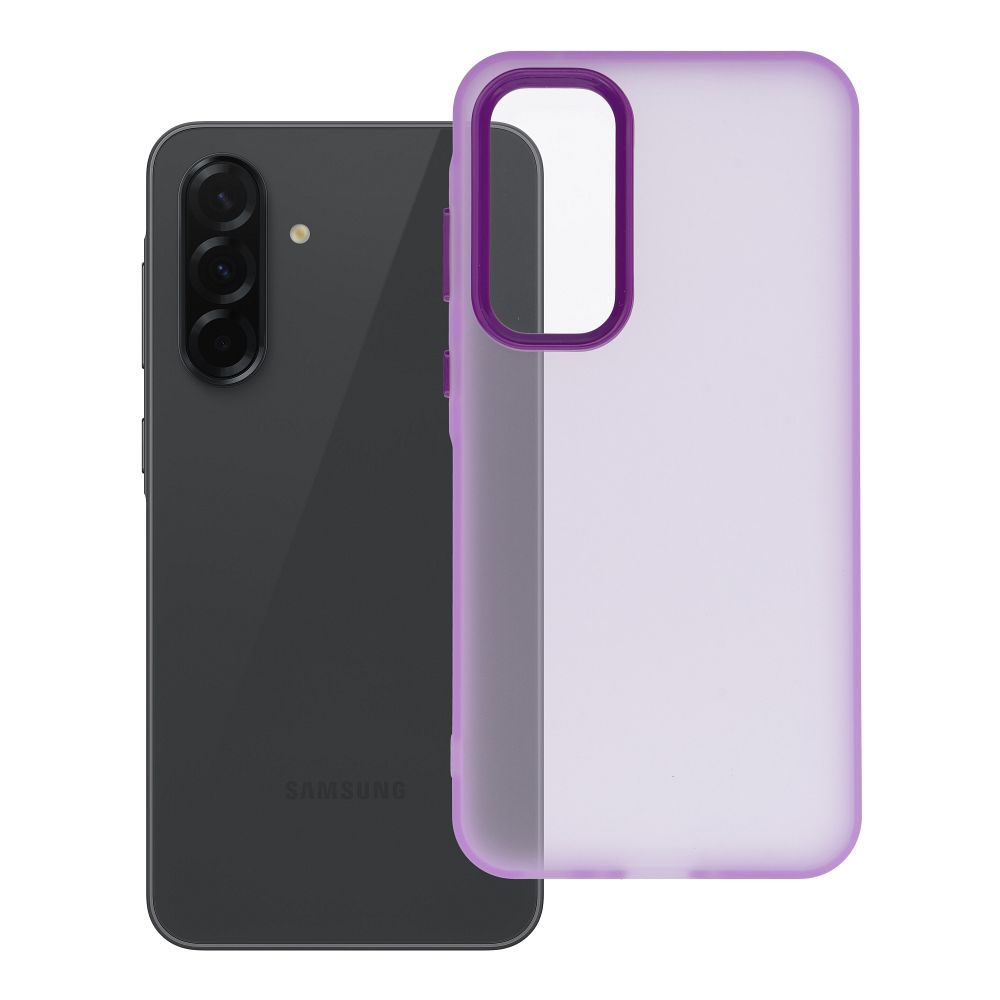 Viedtālruņa aizmugurējais vāciņš Samsung Galaxy A35 SAPPY - Violeta