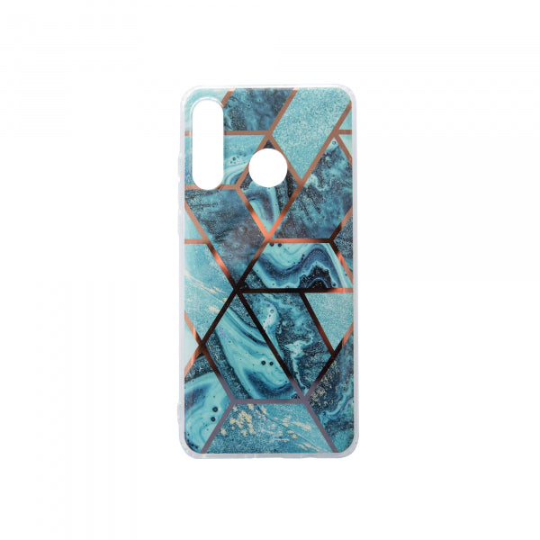 Viedtālruņa aizmugurējais vāciņš Huawei P30 Lite Geometric Marmur - Dažādās krāsās