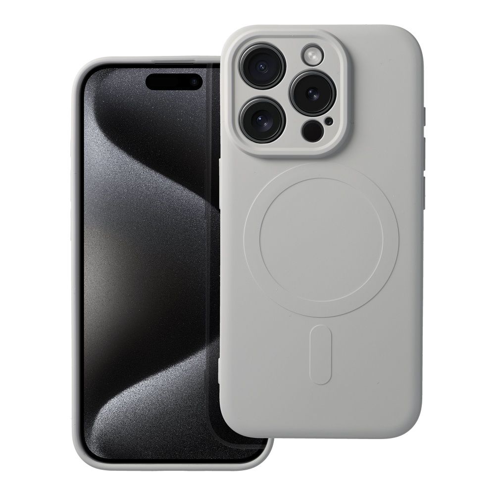 Viedtālruņa aizmugurējais vāciņš Apple iPhone 15 Pro Silicone Mag - Dažādās krāsās