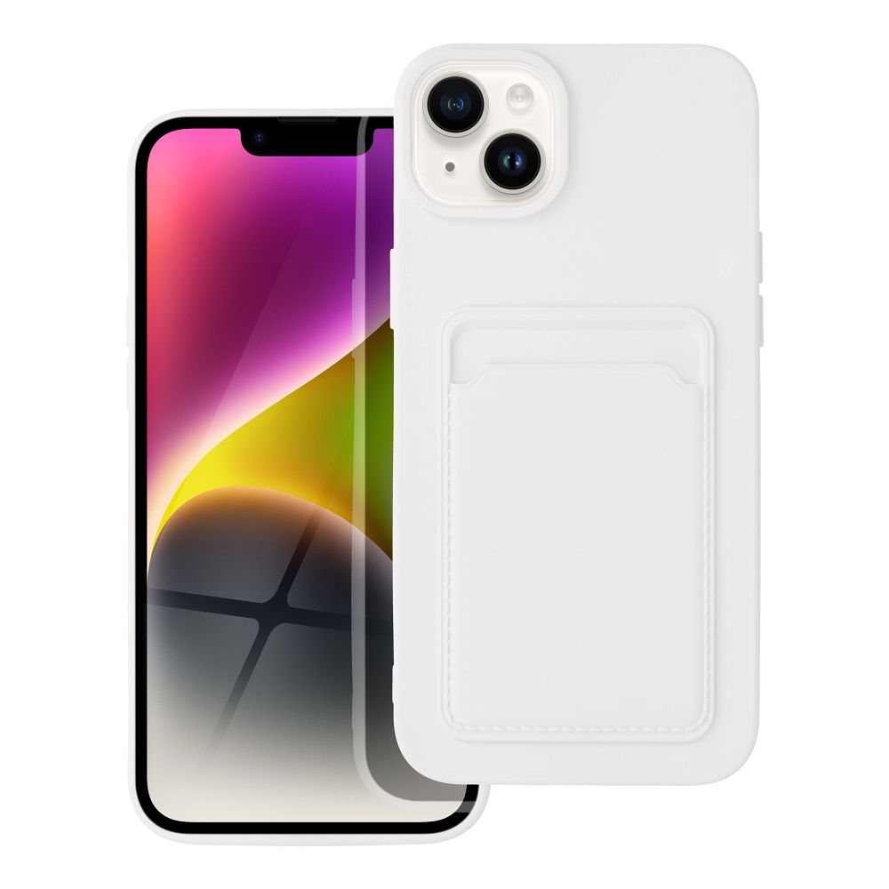 Viedtālruņa aizmugurējais vāciņš Apple iPhone 14 Plus Card Case - Dažādās krāsās