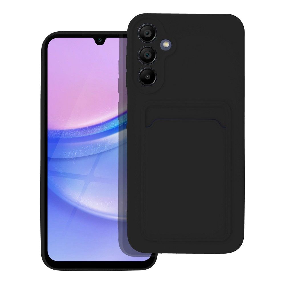 Viedtālruņa aizmugurējais vāciņš Samsung Galaxy A15 Card Case - Dažādās krāsās