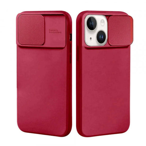 Samsung Galaxy S23 Silicone Lens - Burgundijas