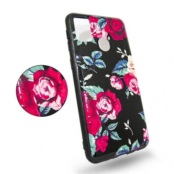 Viedtālruņa aizmugurējais vāciņš Samsung Galaxy S21 Flowers 3d - Dažādās krāsās