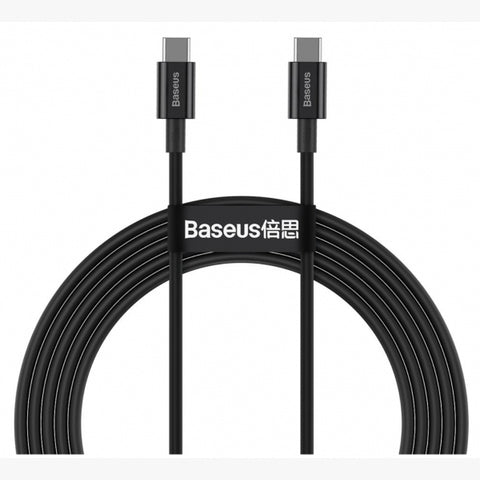 Кабель Baseus USB-C — USB-C 100W 2m