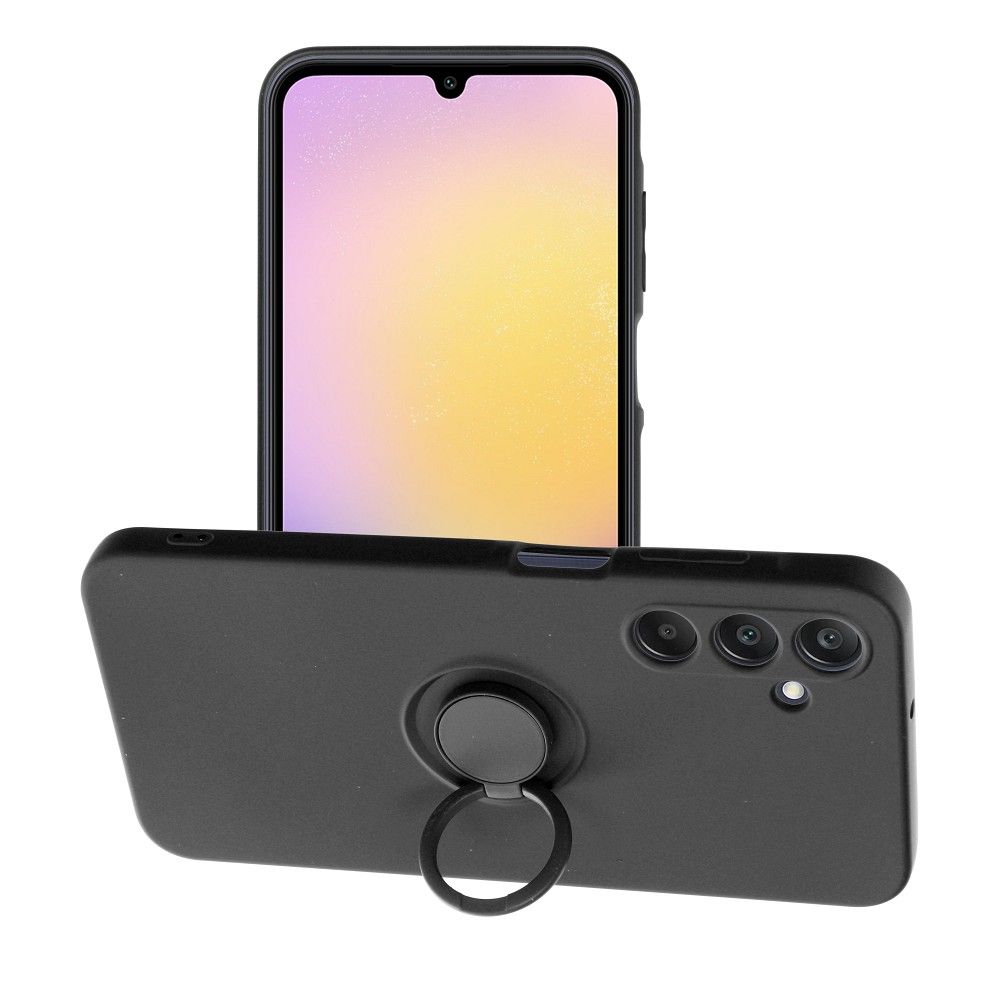 Viedtālruņa aizmugurējais vāciņš Samsung Galaxy A25 Silicone Ring - Dažādās krāsās
