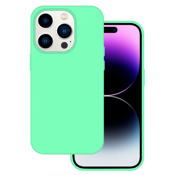 Viedtālruņa aizmugurējais vāciņš Apple iPhone 14 Pro Silicone Prem - Dažādās krāsās