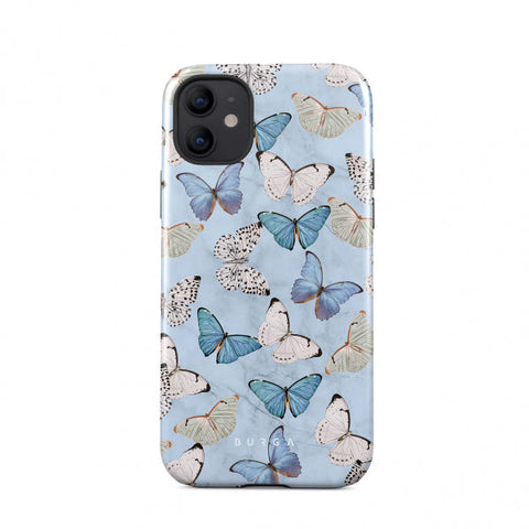 Samsung Galaxy A22 Butterflies - Zila ar dizainu
