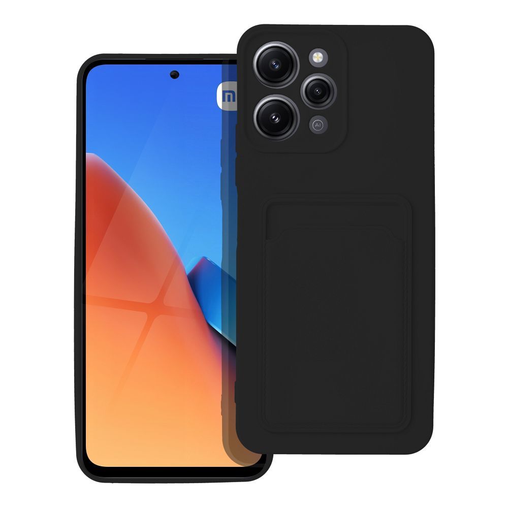 Viedtālruņa aizmugurējais vāciņš Xiaomi Redmi 12 4G Card Case - Dažādās krāsās