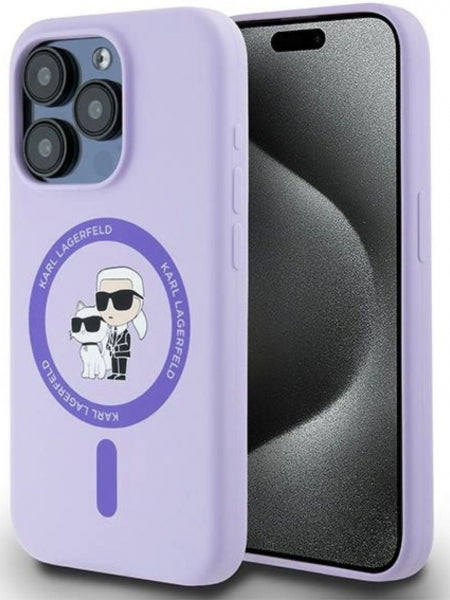 Viedtālruņa aizmugurējais vāciņš Apple iPhone 15 Pro Double Heads Mag - Dažādās krāsās