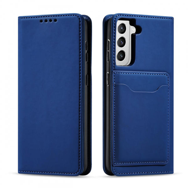 Viedtālruņa atveramais maciņš Samsung Galaxy S22 Magnet Card Case - Dažādās krāsās