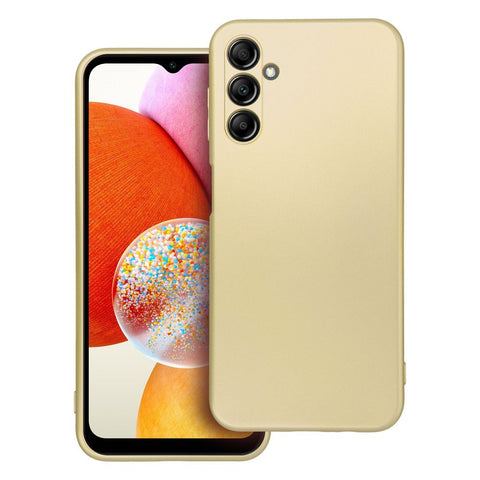 Viedtālruņa aizmugurējais vāciņš Samsung Galaxy A14 Metallic - Dažādās krāsās