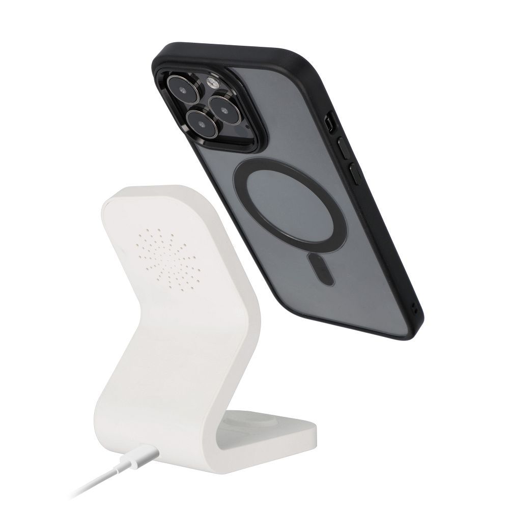 Viedtālruņa aizmugurējais vāciņš Apple iPhone 14 Color Edge Mag Cover - Melna