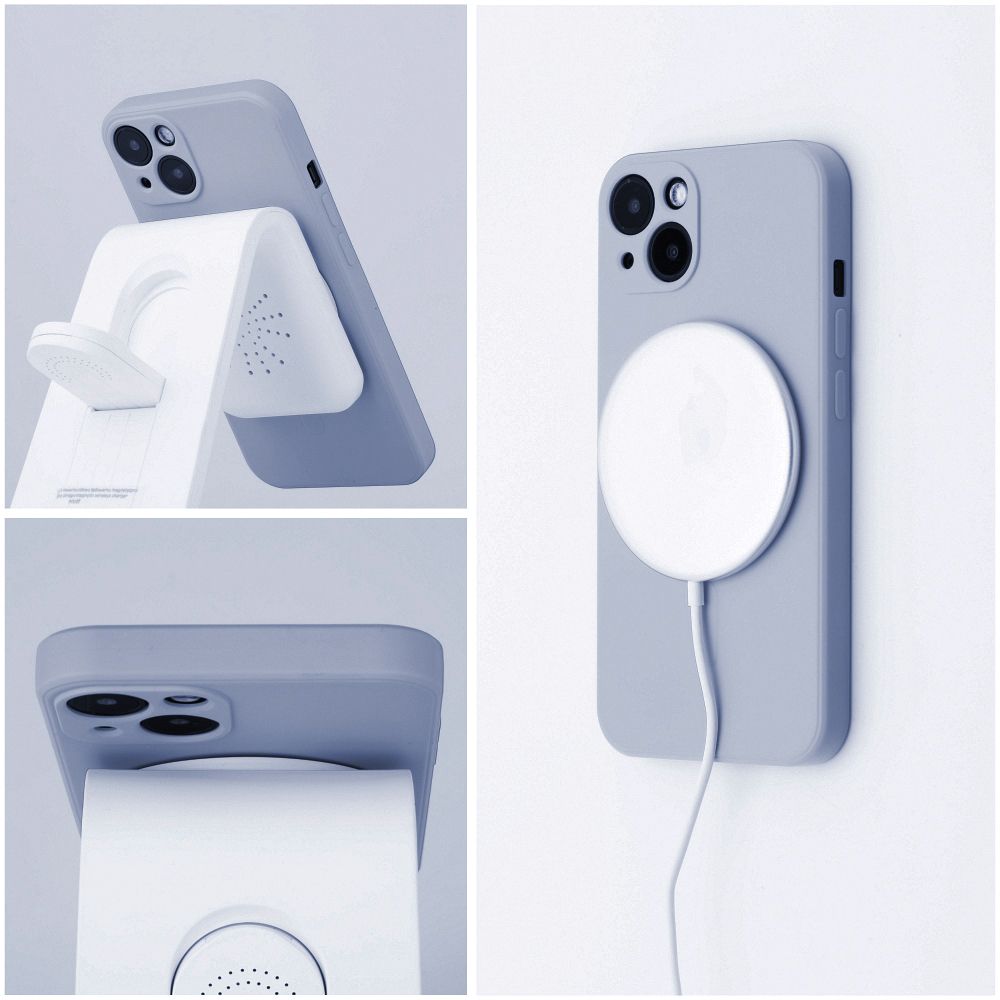 Samsung Galaxy S26 Plus Magnet Cover - Gaiši zila