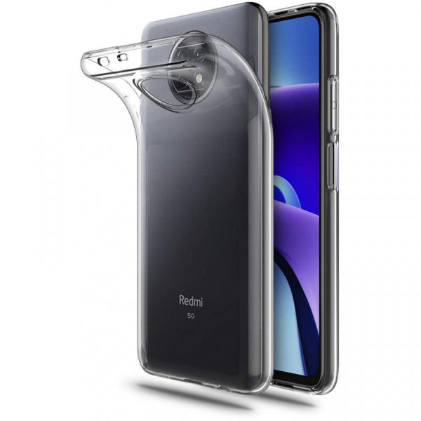 Xiaomi Redmi Note 9T Flexair Back Cover - Transparent