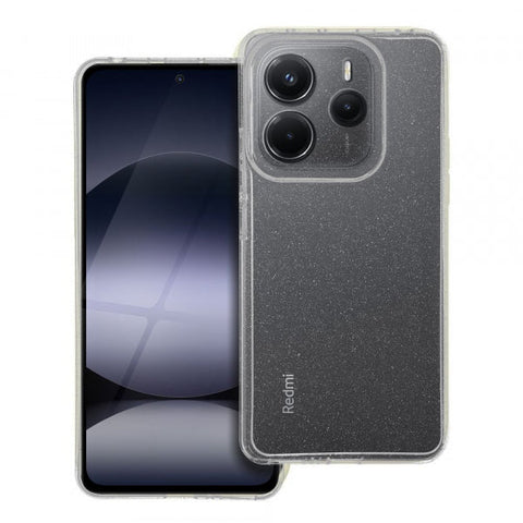 Viedtālruņa aizmugurējais vāciņš Xiaomi Redmi Note 14 5G Clear Case 2MM - Caurspīdīga
