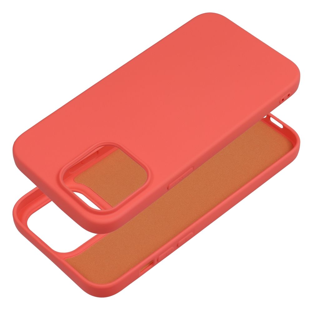 Viedtālruņa aizmugurējais vāciņš Apple iPhone 14 Pro Max Silicone case - Rozā