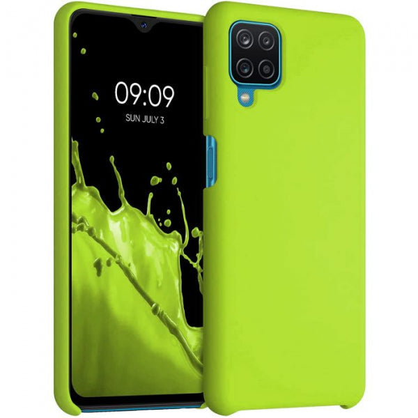 Viedtālruņa aizmugurējais vāciņš Samsung Galaxy A12 Silicone Lite - Dažādās krāsās
