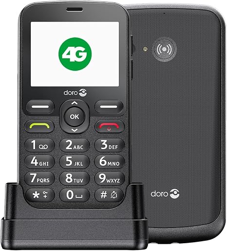 Doro 1880 4G - Melna