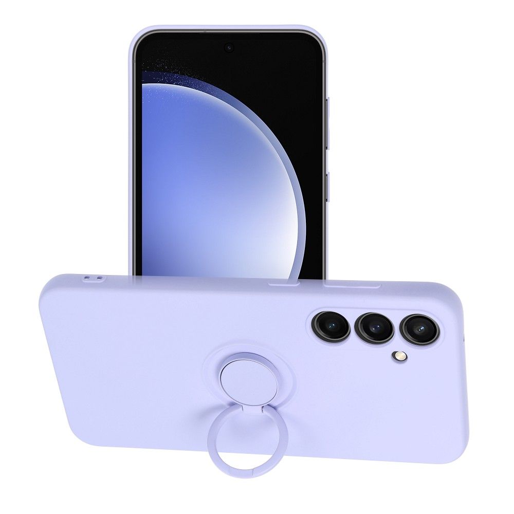 Viedtālruņa aizmugurējais vāciņš Samsung Galaxy S23 Fe Silicone Ring - Dažādās krāsās