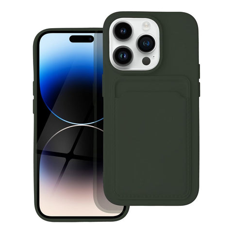Viedtālruņa aizmugurējais vāciņš Apple iPhone 14 Pro Card Case - Dažādās krāsās