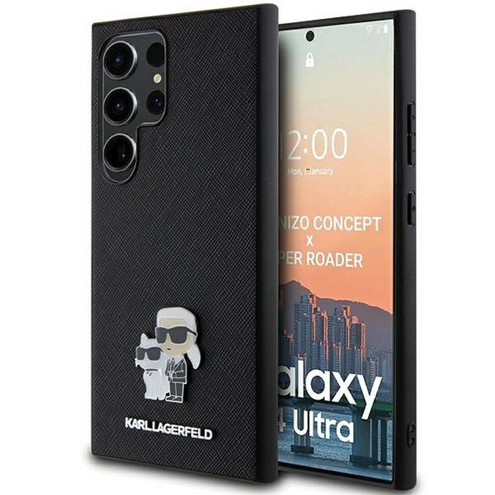 Smartphone back cover Samsung Galaxy S24 Ultra Klhcs24lpsakcmpk - Black
