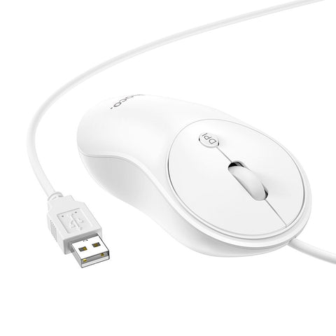 Мышь USB-A Белая GM13