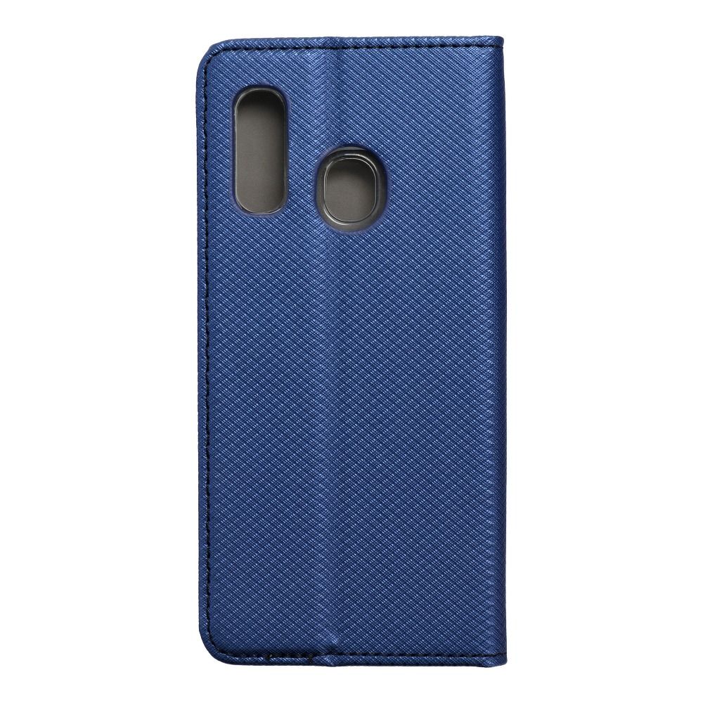 Viedtālruņa atveramais maciņš Samsung Galaxy A40 SMARTMAGNET - Zila