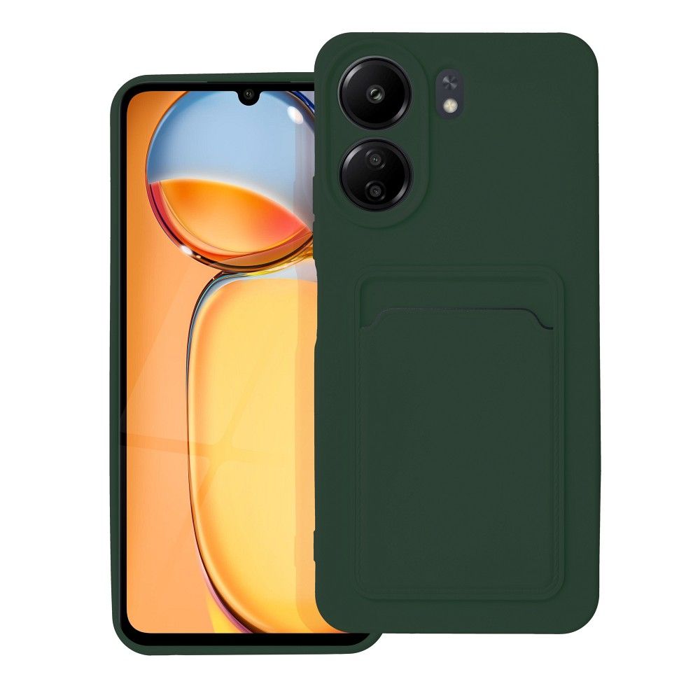 Viedtālruņa aizmugurējais vāciņš Xiaomi Redmi 13c Card Case - Dažādās krāsās