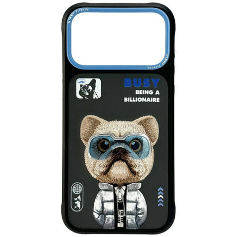 Apple iPhone 17 Pro Cool Cute Dog - Melna