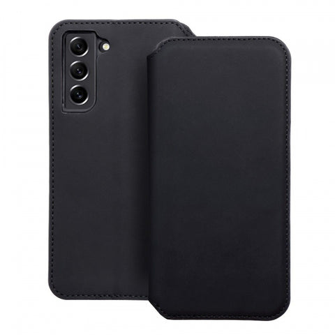 Viedtālruņa aizmugurējais vāciņš Samsung Galaxy S21 FE DUAL POCKET BOOK Viedtalruna Aizmugurejais Vacins Samsung Galaxy S21 Fe Dual Pocket Book - Melna