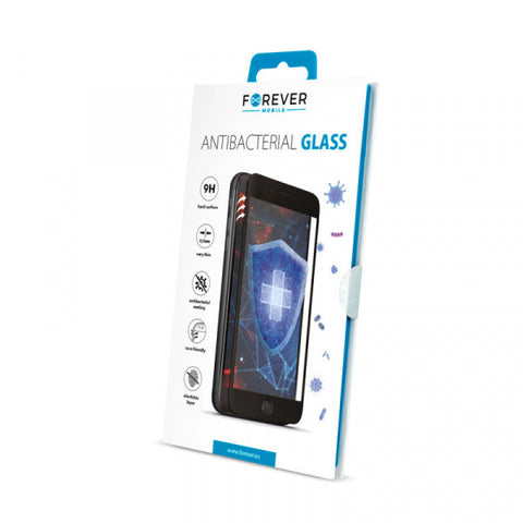 Viedtālruņa aizsargstikls Apple iPhone 7 Plus Antibacterial Glass White