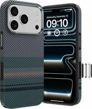 Viedtālruņa aizmugurējais vāciņš Apple iPhone 17 Pro Mag Tin Kevlar - Dažādās krāsās