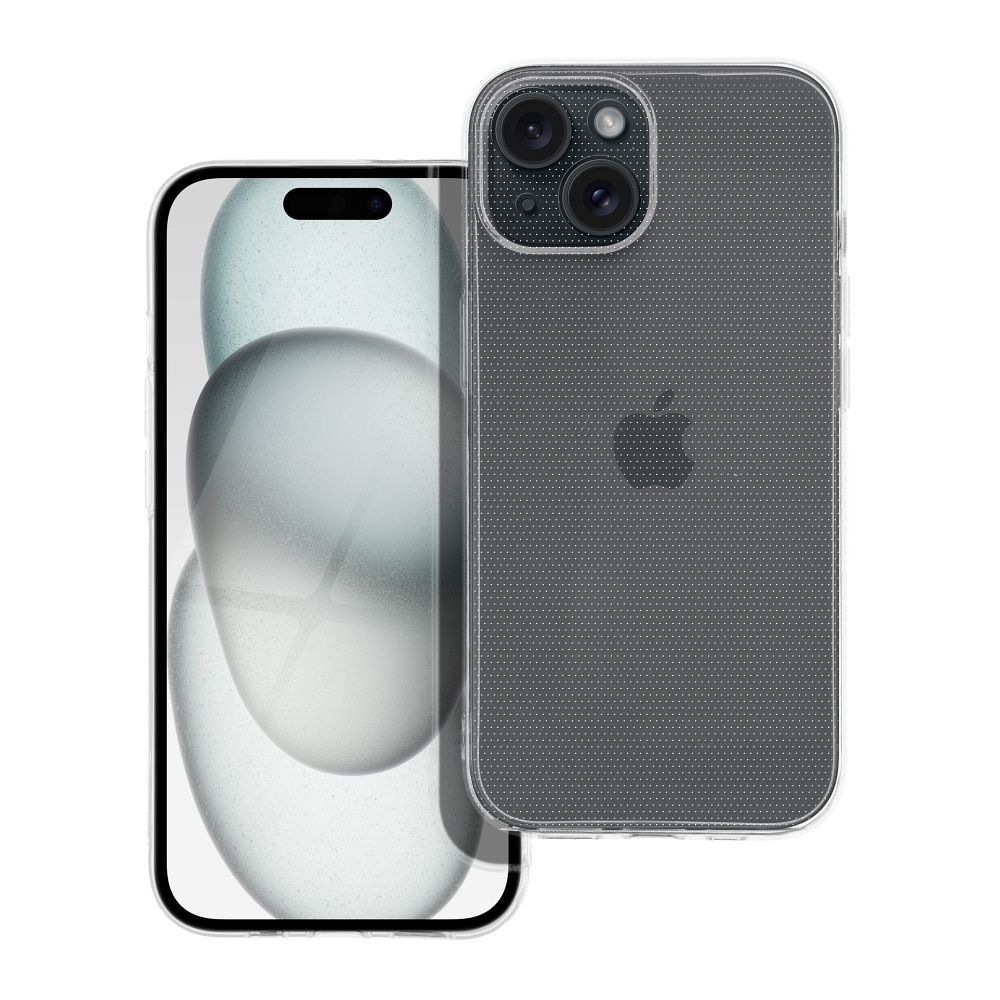 Apple iPhone 15 Clear Case 2MM - Caurspīdīga