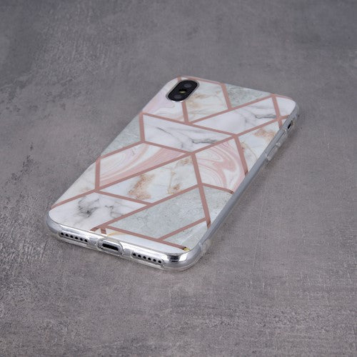 Viedtālruņa aizmugurējais vāciņš Samsung Galaxy S21 Plus Geometric Marmur - Dažādās krāsās