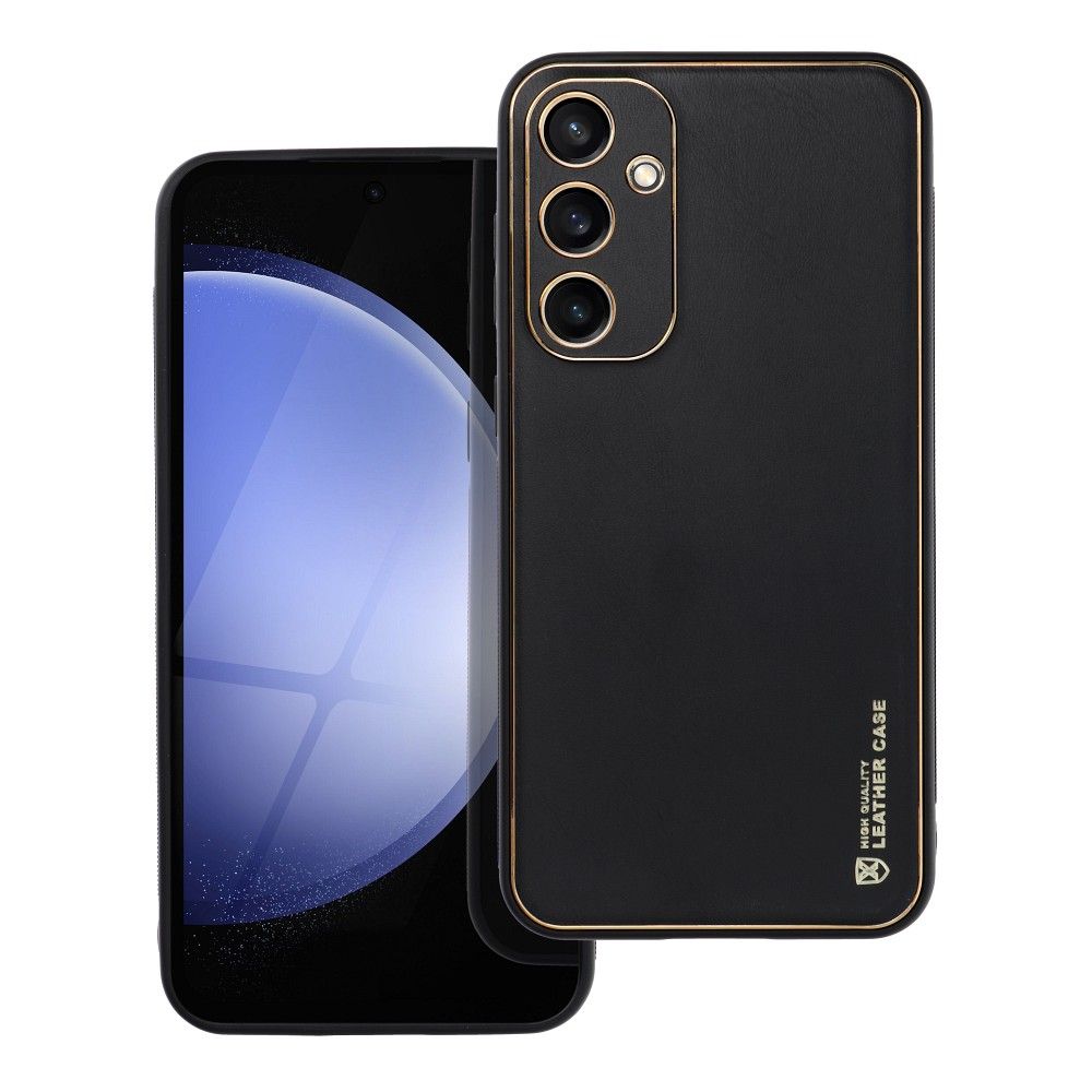 Viedtālruņa aizmugurējais vāciņš Samsung Galaxy S23 Fe Leather - Dažādās krāsās